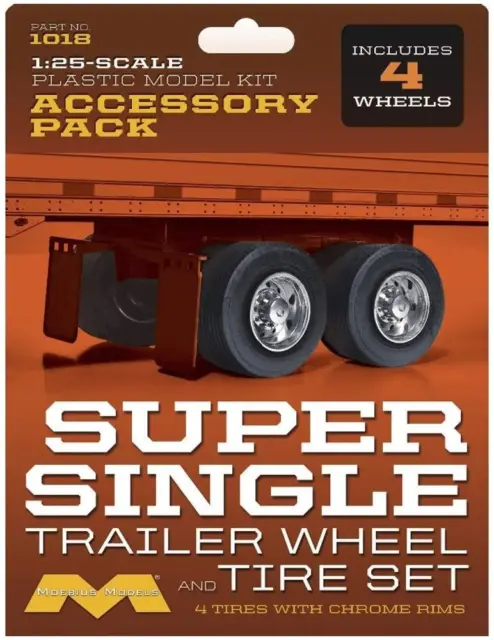 1:25 Trailer Wheel & Tire (US IMPORT) ACC NEW