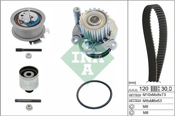 K015176 GATES PowerGrip 5176 Kit cinghia di distribuzione