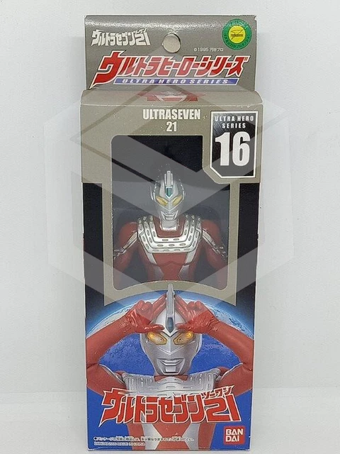 Bandai Uhs [16 Ultraman Seven 21] Ultra Hero Series 6" Soft Vinyl/Sofubi