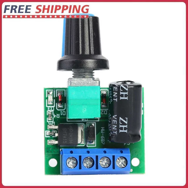 PWM Motor Speed Controller Module Adjustable Voltage Regulator Governor Switch