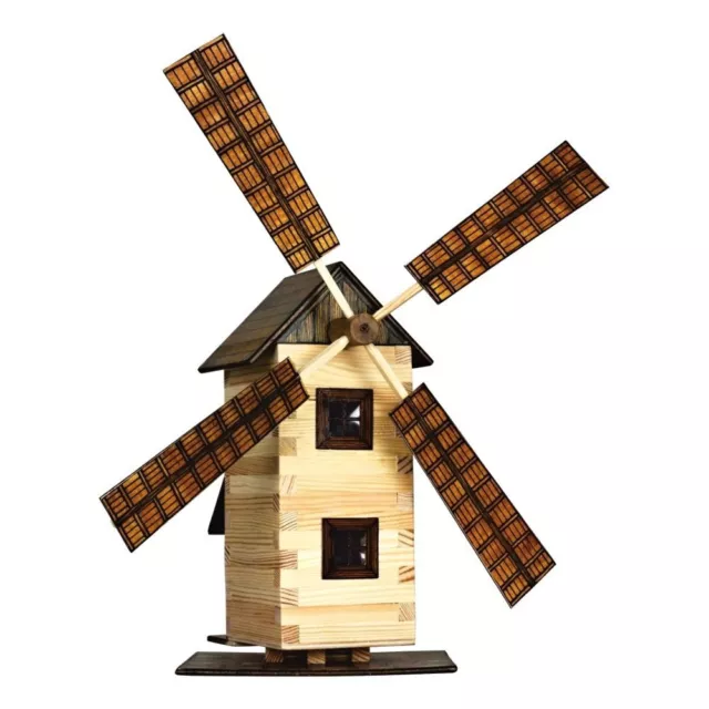 Walachia Holzbausatz "Windmühle" W15 Hobby Kit, Holz-Bausatz 1:32, ab 8 Jahren