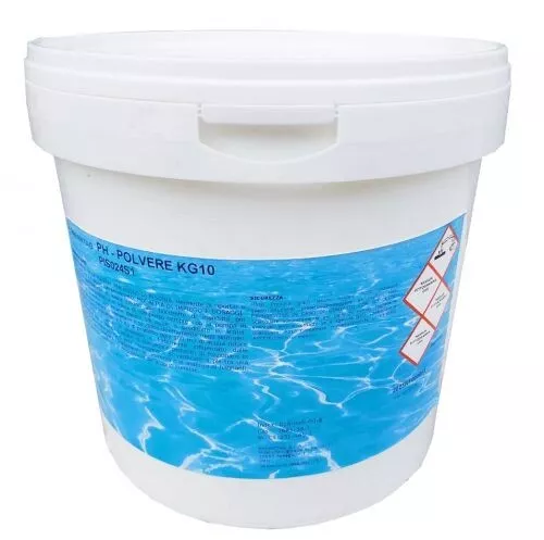 Brenntag pH- Polvere 10 Kg - Riduttore Di pH - Trattamento Acqua piscina