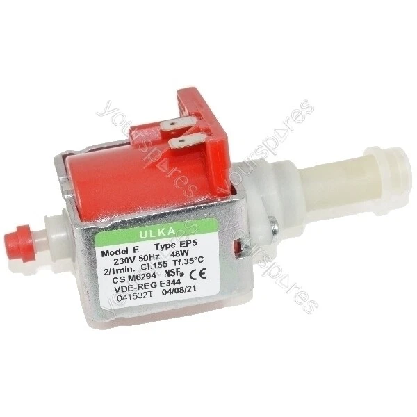 DELONGHI ESAM5400 COFFEE Machine Vibratory Water Pump 48W EP5 230V 50HZ