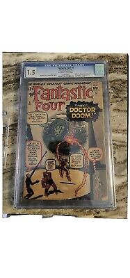 Fantastic Four #5 Cgc 1.5 1St Dr Doom