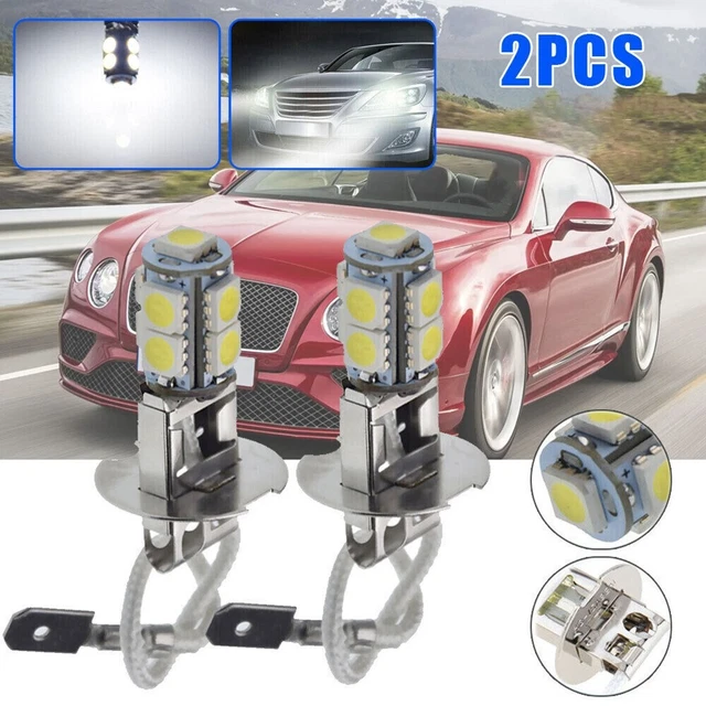 2Pcs Auto Car LED Fog Light Bulbs Driving Lamp Super Bright DRL 6000K 6V UK