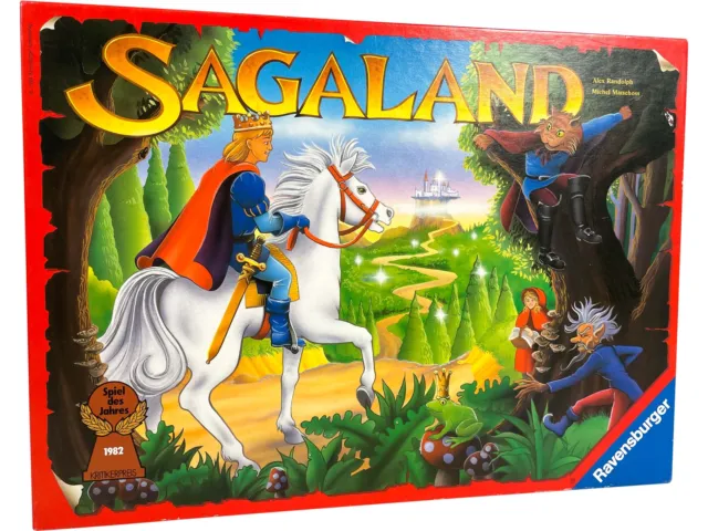Sagaland Ausgabe 1994 - Brettspiel Ravensburger - Spiel d. Jahres 1982