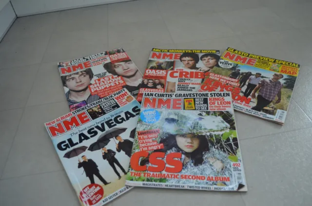 Nme - 5 New Musical Express Various Magazines - 2008