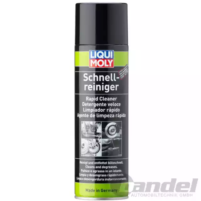 1x LIQUI MOLY Schnellreiniger 500 ML Universel Enlevé Résine Fat Goudron