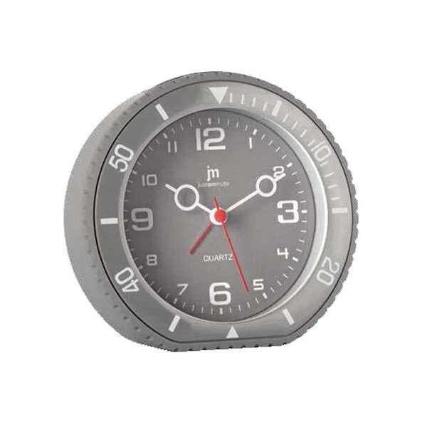 ELITE Sveglia silent con luce LED e snooze - ARGENTO - Silent alarm clock with LED light and snooze - SILVER main image 0