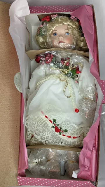 Paradise Galleries Angel Porcelain Doll Treasury Collection 14" Premier Edition