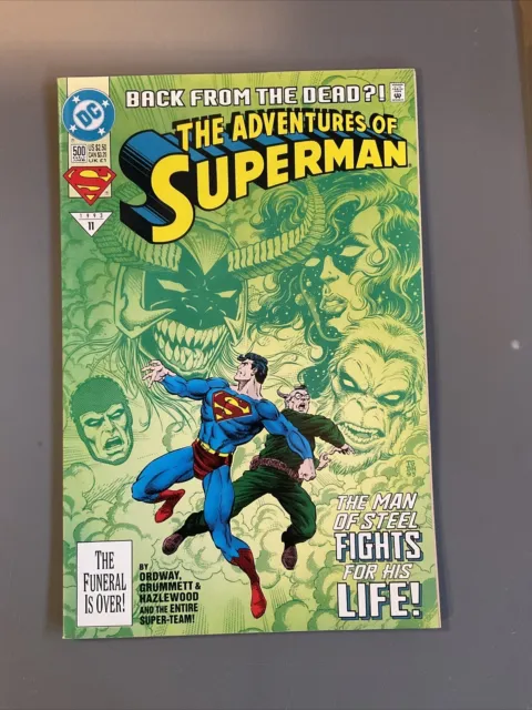 DC Comics THE ADVENTURES OF SUPERMAN #500 Early June 1993