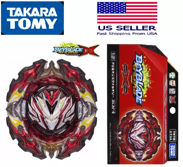 Takara Tomy Beyblade B-195 Prominence Valkyrie Over Atomic'-0 NEW US SELLER