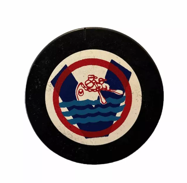 VOYAGEURS HALIFAX NOVA SCOTIA AHL Official Hockey Puck Vintage 1970's - 1980's