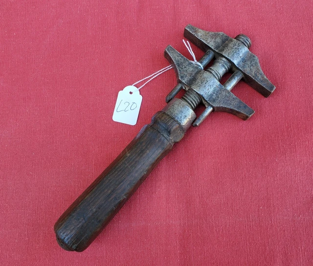 Deux Clé anglaise ancienne à molette a vis - Bricolage