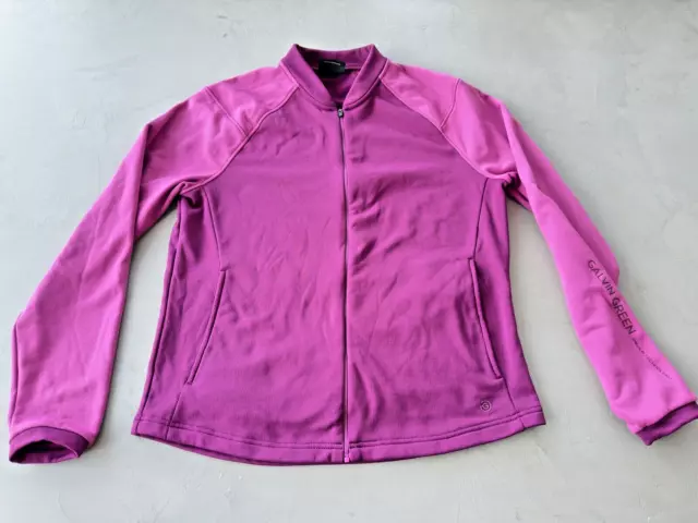 Galvin Green Ladies Full Zip Insula Pull Over Purple - Medium - Pre owned