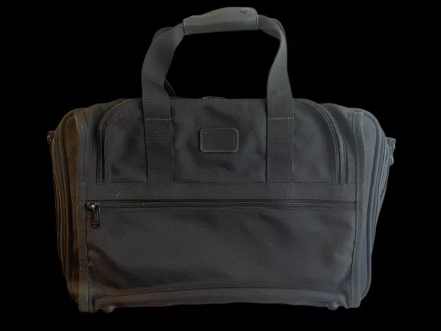TUMI 2676D3 Alpha 19" Expandable Ballistic Nylon Duffel Carry On Bag Luggage