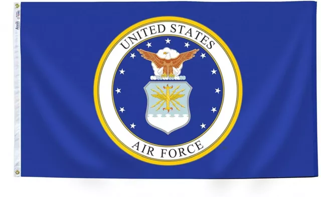 United States Air Force Flag Eagle Emblem Coat of Arms USA 3' x 5' ft Banner NEW