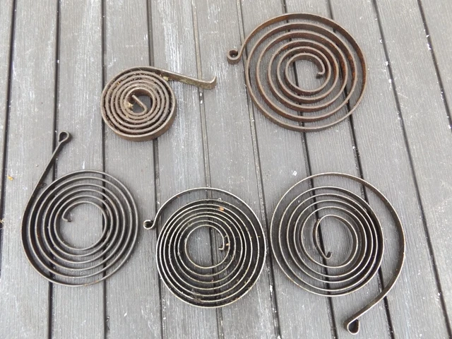 VINTAGE MOTORCYCLE BURMAN Gearbox Kick Start Return Springs Ariel Ajs ...