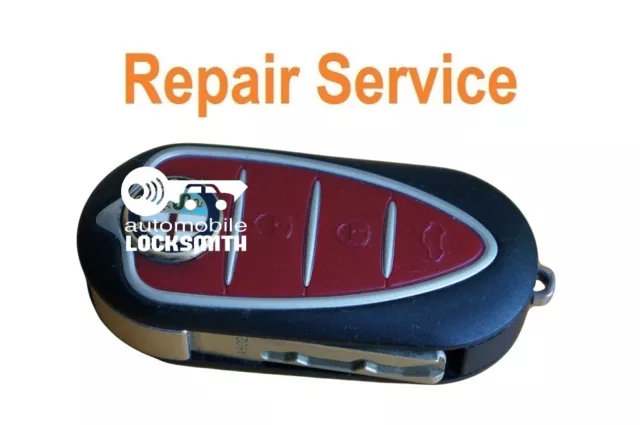 Réparation Service Pour Alfa Romeo Giulietta Gto 159 3 Bouton Télécommande Clé