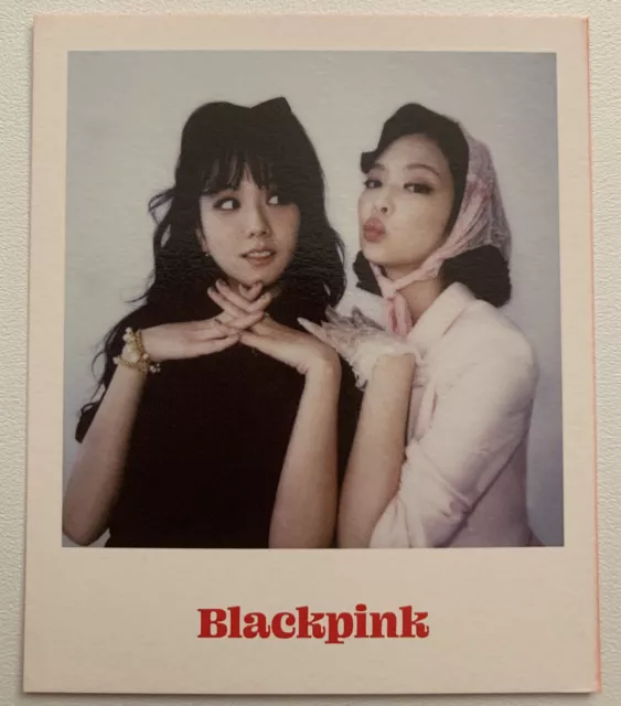 Blackpink Welcoming Collection 2022 Jennie Jisoo Preorder Pre Order Polaroid