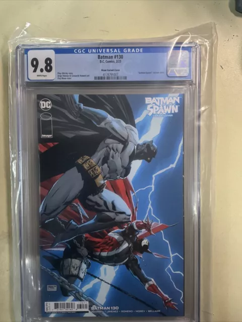 Batman #130 (2023 DC Comics) 1st Print Clay Mann Spawn Variant CGC 9.8