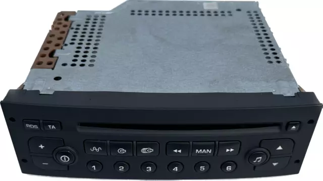 Peugeot 206 307 807 Radio CD Player VDO RD3 Genuine TESTED with VIN CODING