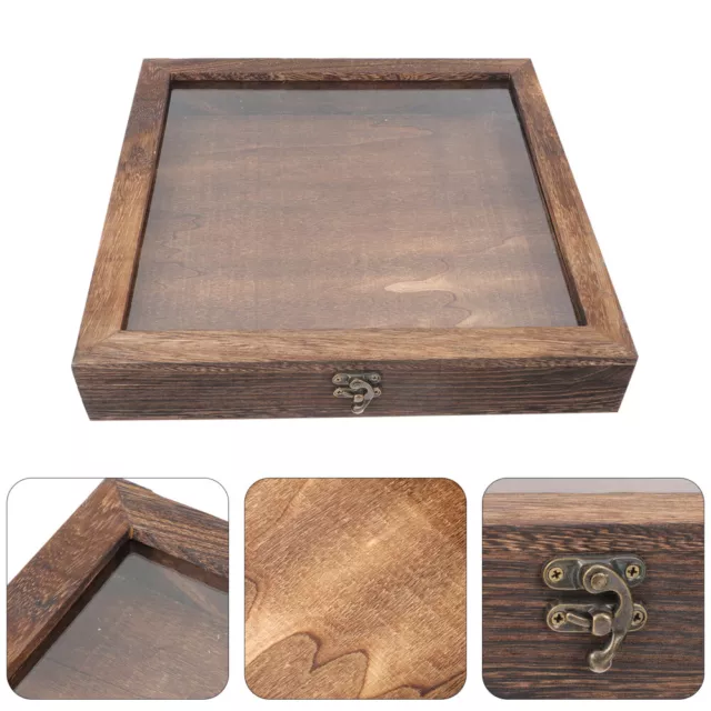 Shadowbox case Jewelry Containers Wood Jewelry Boxes Shadowbox
