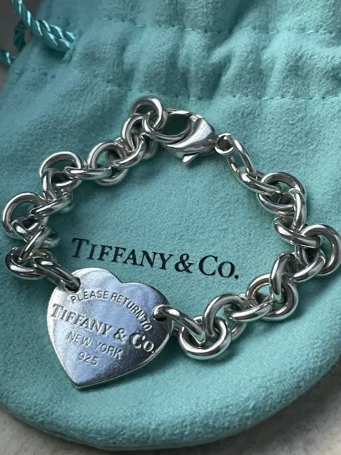 Bracciale Tiffany Heart Tag In Argento