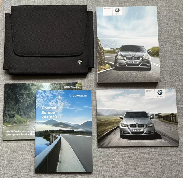 BMW Serie 3 berlina e portafoglio manuali proprietari berlina e turismo 2008 - 2011.