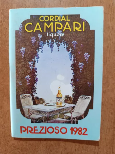 CORDIAL CAMPARI agendina PREZIOSO 1982