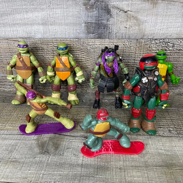 Teenage Mutant Ninja Turtles TMNT 7 Toy Action Figures Lot of 7