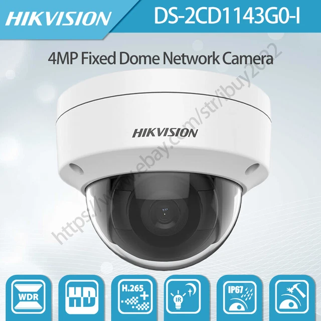 HIKVISION DS2CD1143G0I 4MP IP Security Dome Camera IR WDR PoE Network
