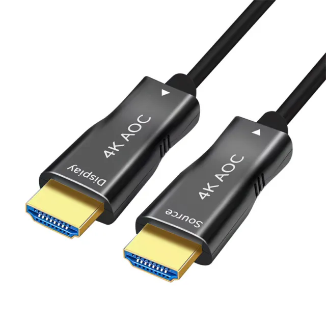 Cavo 4K HDMI 2.0 18 GBPS fibra ottica ultra alta velocità cavo connettore placcato oro