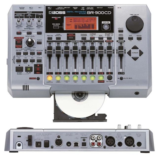 【ほぼ未使用品】BOSS BR-900CD MTR マルチトラックレコーダー ほぼ未使用品】BOSS BR-900CD MTR マルチトラックレコーダー ほぼ未