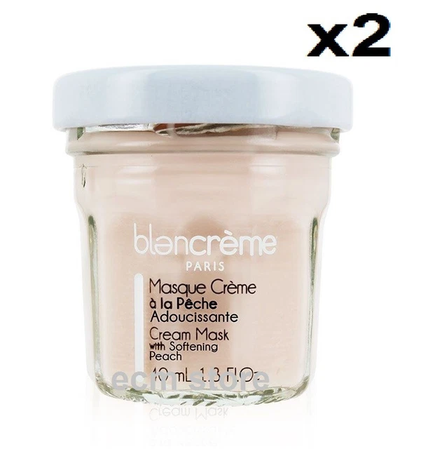 Lot De 3 Masques Visage BLANCREME - Sorbet Thé Vert, Miel Et Fraise, 40 Ml Chacun, Neuf