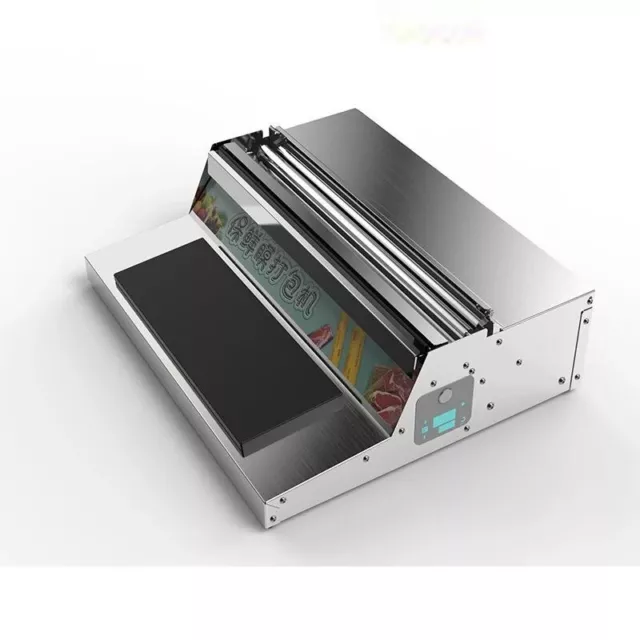 Food Tray Wrapper Film Wrap Sealer Supermarket Fruit Packing Machine