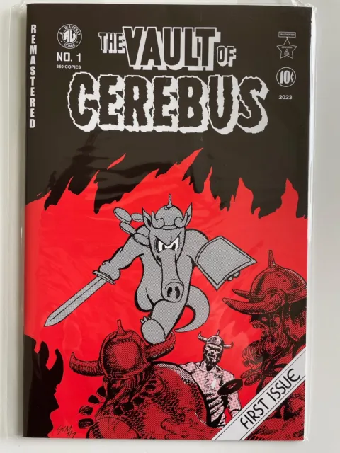 CEREBUS #1 Remastered and Expended comic book VF Dave Sim 1977 2003 vault