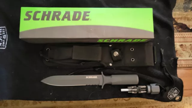 schrade SCHF1 Extreme Survival Knife