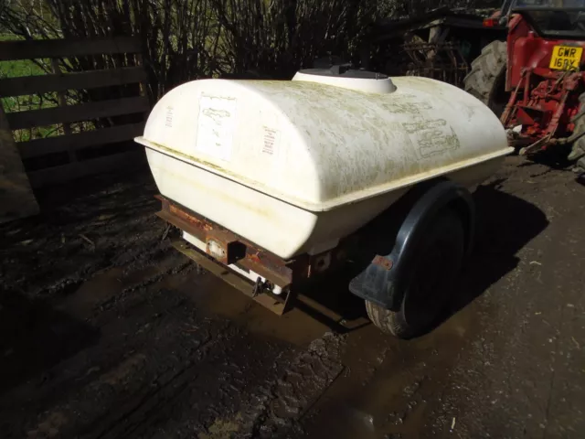 Water bowser trailer