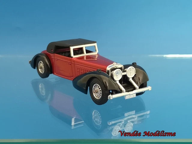 Miniature Rami JMK 1/43 Hispano Suiza Coupé Type J-12 (boîte Tamponnée, France)