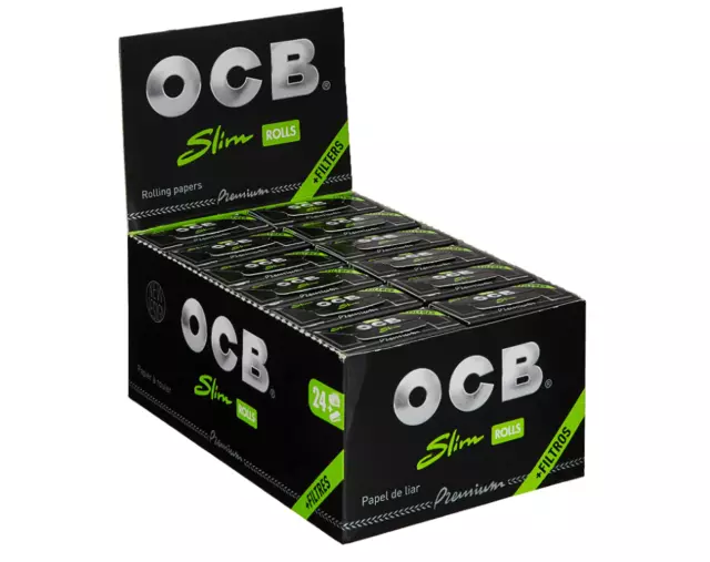 OCB Premium Rolls + Tips, 24 Stück = 1 Box