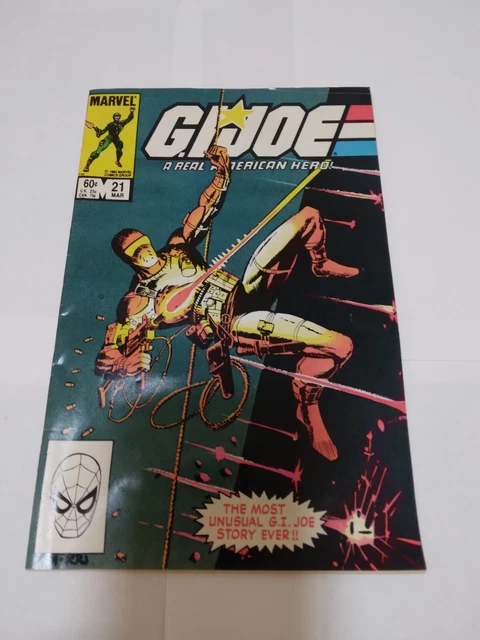 G.I. Joe, A Real American Hero #21 (Mar 1984, Marvel) 1st Storm Shadow 1st Print