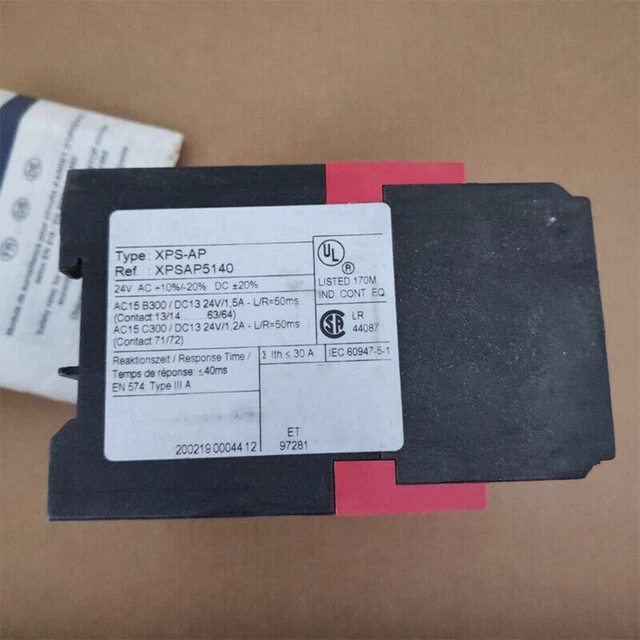 For XPSAP5140 Safety Relay 24V