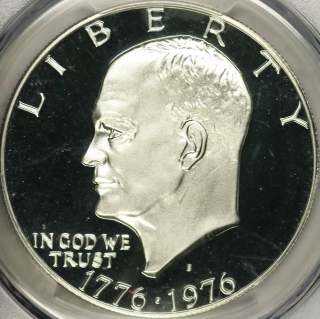 1976-S Silver Proof Eisenhower Dollar PCGS PR70DCAM