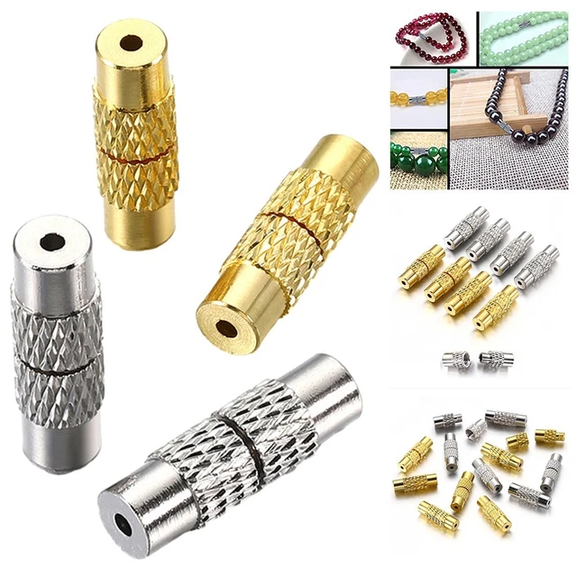 20pcs/set 3,8 Mm*13mm DIY Gold/Silberfarbe Kupfer Zubehör Brandneu Nützlich