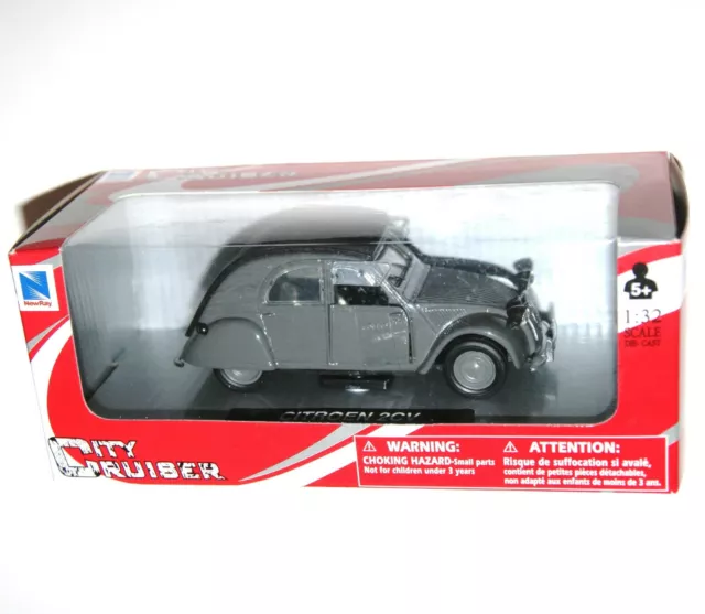 NewRay - Citroen 2 PS (grau) - Modellmaßstab 1:32