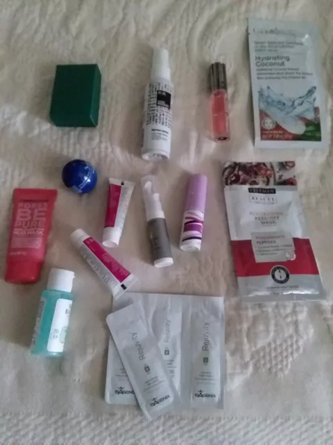 beauty, skin, eyecare samples, DHC, Ulta, Rejuvity, more! mixed lot, 40+!