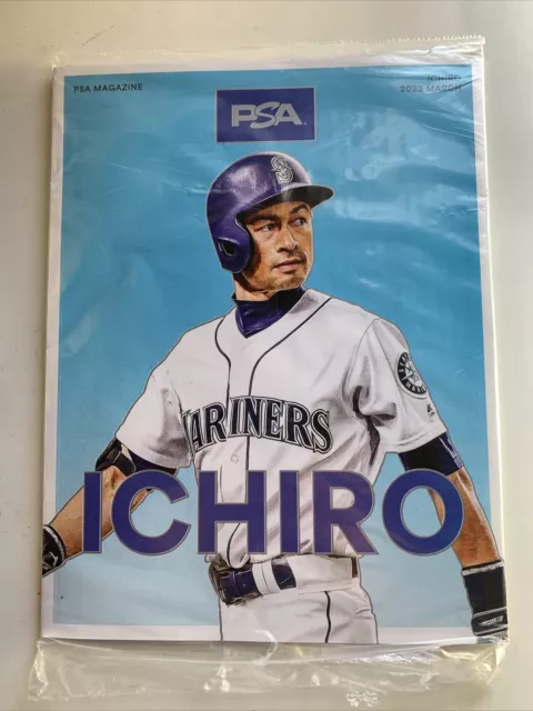 March 2023 - PSA Magazine Price Guide - Ichiro Suzuki on Cover (NEW/SEALED)
