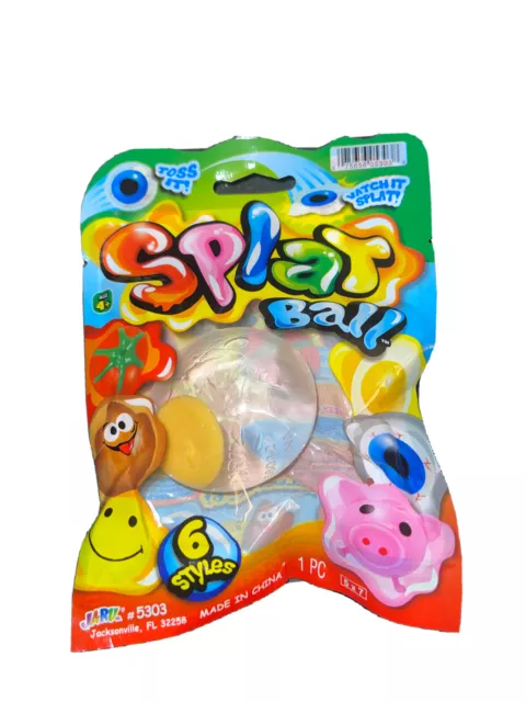 ⭐️Jaru Splat Ball Squishy Egg 🥚 Toy Stress Ball - New 🥚