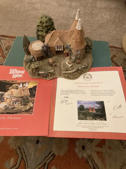 LILLIPUT LANE Harvest Home Limited Edition No. 0129/4950